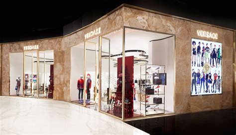 Versace opens a boutique in Icon Siam, Bangkok Thailand 